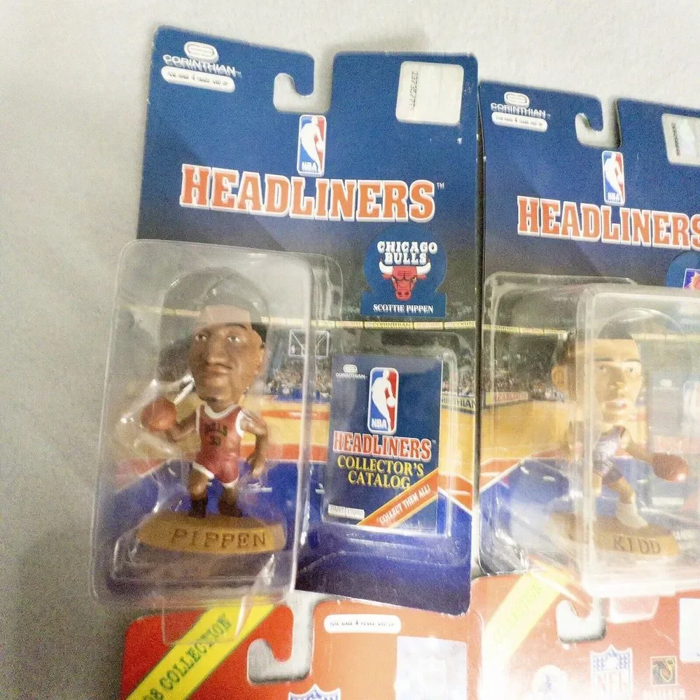 Vintage 1990's Headliners‎ Sports Figures Ten NBA NFL NHL Sports Figures NIP